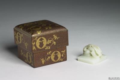 图片[2]-Jade seal with a dragon grip knob, Yuan dynasty (1271-1368)-China Archive